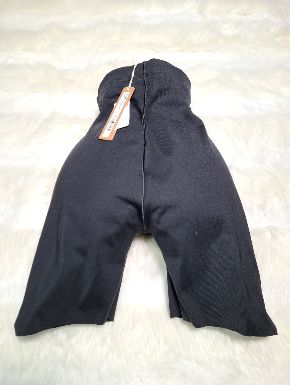 SKIMS Body Butt And Hip Enhancing Mid Thigh Short Black Onyx Women X-Small NEW - Picture 2 of 8